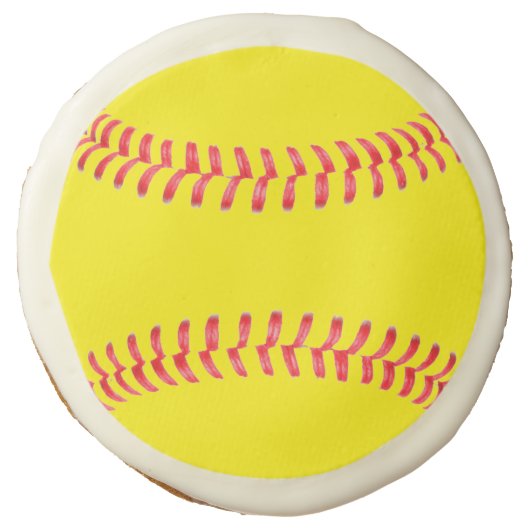Custom Softball Cookies (Front)