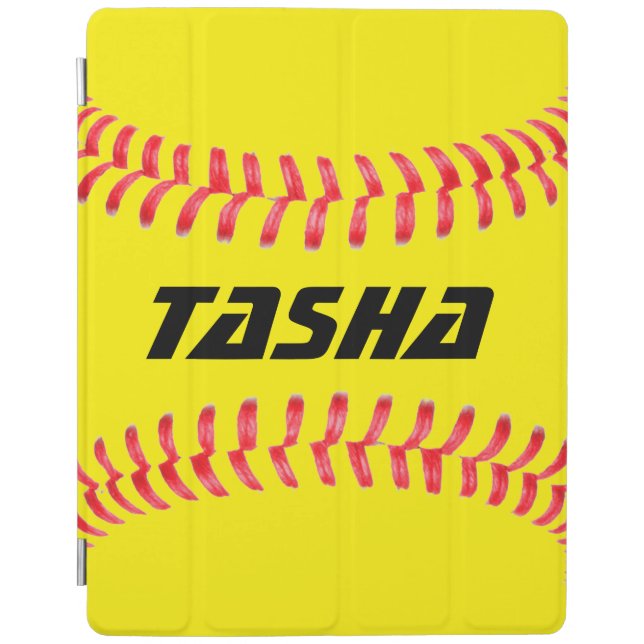Custom Softball iPad Cover (Front)