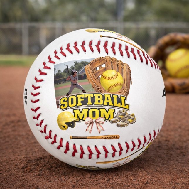 Custom Softball Mom Photo Collage (Creator Uploaded)