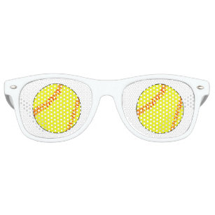 Custom Softball Retro Sunglasses