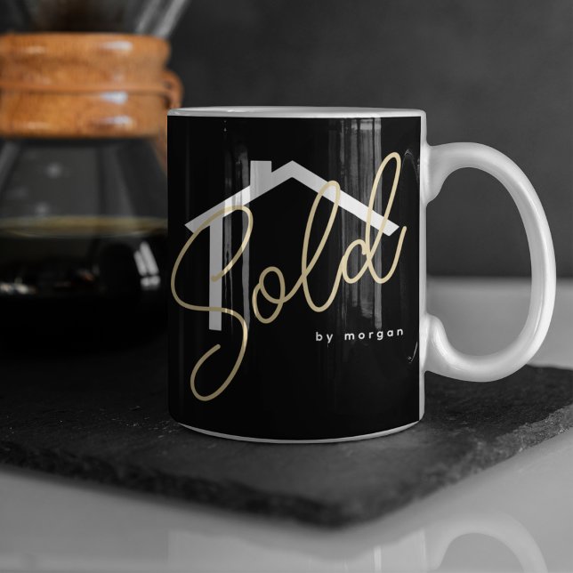 Custom Sold By Real Estate Agent Mug (Creator Uploaded)