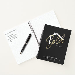 Custom Sold By Real Estate Agent  Notebook