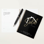 Custom Sold By Real Estate Agent  Planner<br><div class="desc">This fun Sold design can be personalized with your name and contact details or other text on the cover.</div>