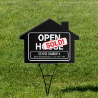 Custom "Sold" Real Estate Closing Sale