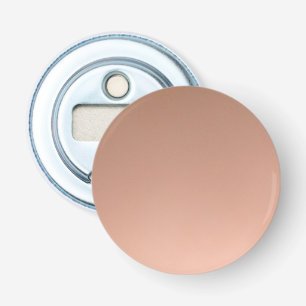 Custom Solid Peach Poker Chip Bottle Opener