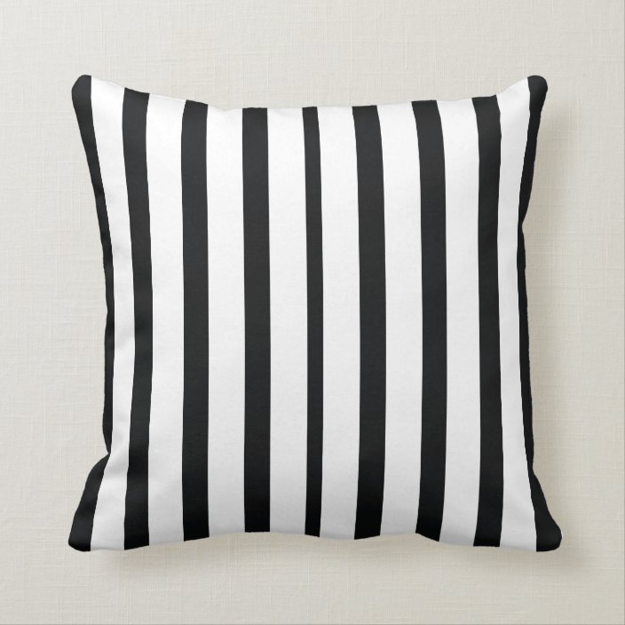solid black throw pillows