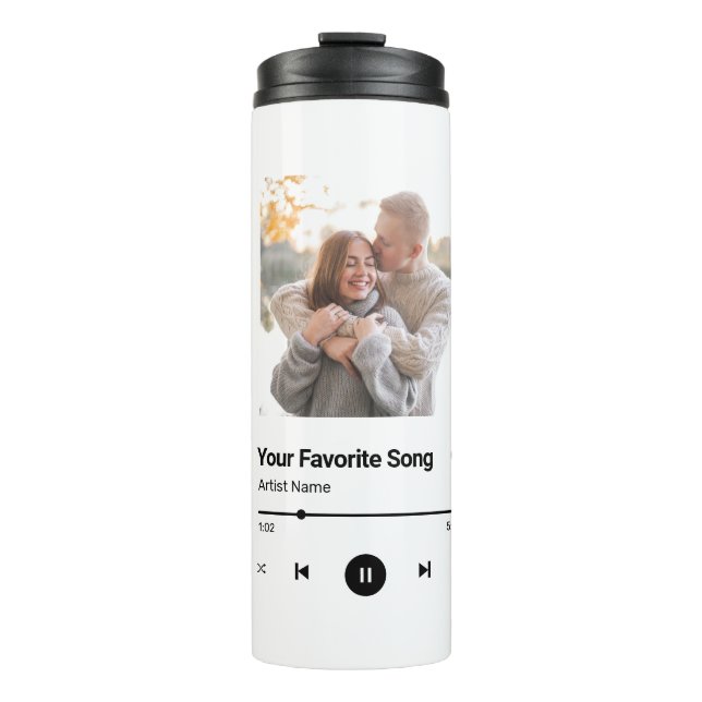 Custom Song Favorite Song One Photo  Coffee Mug (Front)
