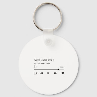 Custom Song Name Keyring
