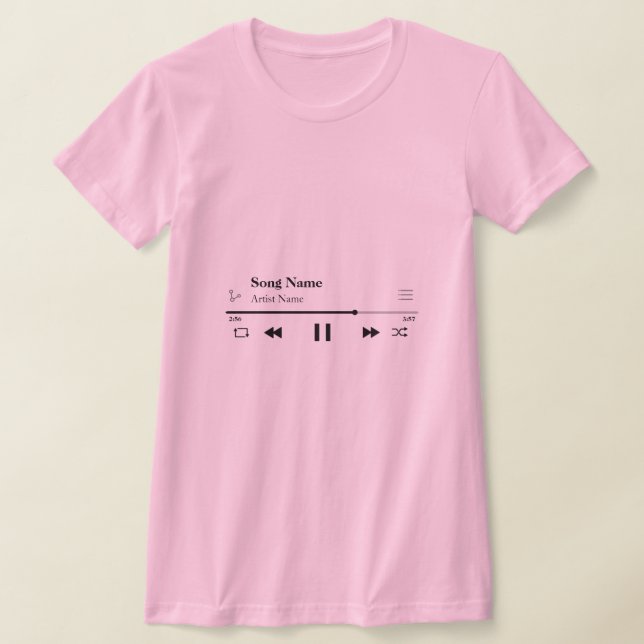 Custom Song Shirt (Laydown)