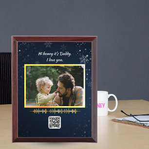 Custom Soundwave Art, Voice Recording Gift, Soundw Award Plaque