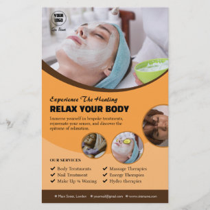 Custom Spa Services Flyer