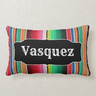 serape throw pillows