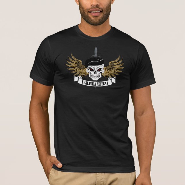 Custom Special Forces Logo T-Shirt (Front)