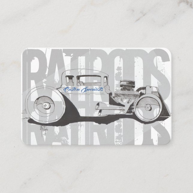 Custom Specialists Business Card (Front)