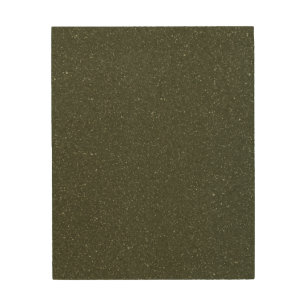 Custom Speckled Moss Green Wood Wall Art