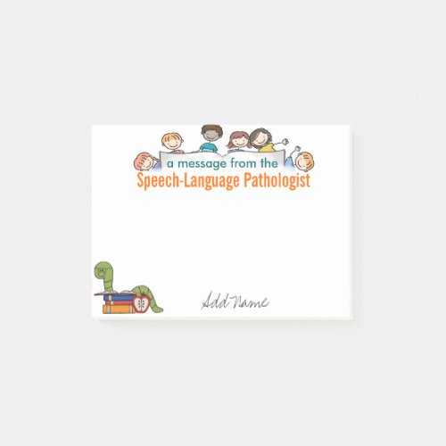 Custom Speech_Language Pathologist Sticky Notes