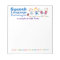 Custom Speech Pathologist's Colorful Kids Note Pad