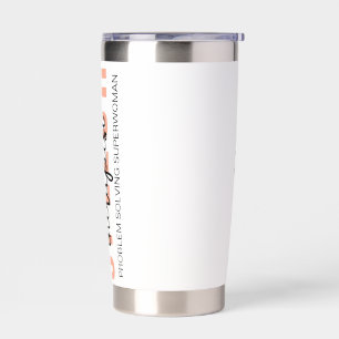 Custom Speech Therapist Libbey With Name, Apprecia Insulated Tumbler