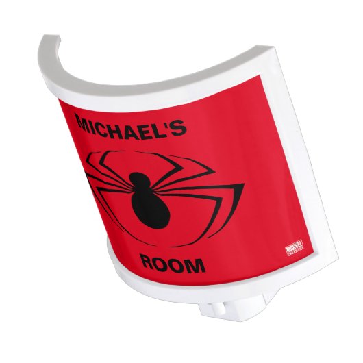 Custom Spider-Man Logo Night Light (Angled)