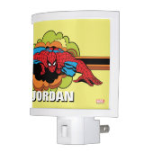 Custom Spider-Man Retro Crawl Night Light (Left)