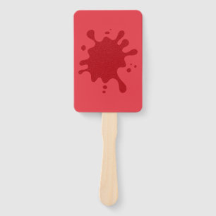 Custom Splash Rectangle Fans – Set of 10