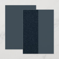 Custom Split Charcoal RSVP – Modern Contrast Card