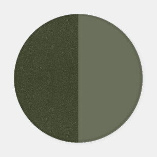 Custom Split Moss Green Coaster – Matte & Textured Set