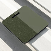 Custom Split Moss Stadium Seat – Sparkle & Matte Cushion (In Situ)