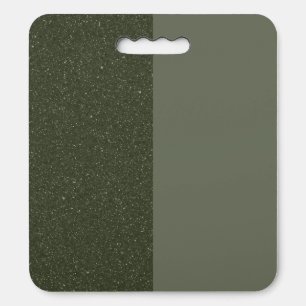 Custom Split Moss Stadium Seat – Sparkle & Matte Cushion