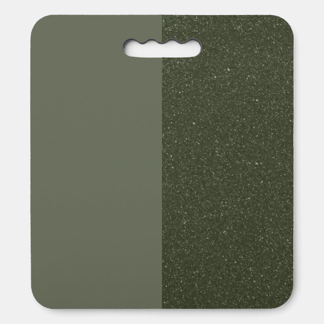 Custom Split Stadium Seat Cushion – Matte&Sparkle (Front Vertical)