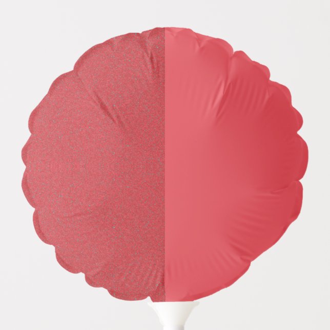 Custom Split Tomato Red Foil Balloon (Front)