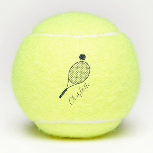 Custom Sport Player Name Club Members Tennis Balls