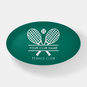Custom Sports Country Club Lawn Tennis Team Office Paperweight
