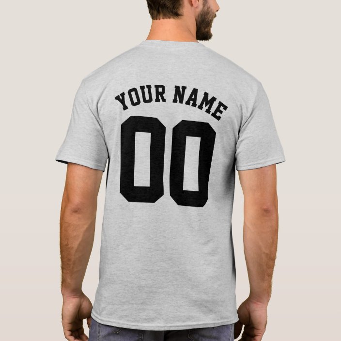 Custom Sports Jersey T-Shirt | Zazzle