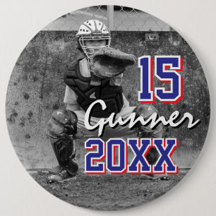 Custom Sports Photo Button