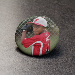 Custom Sports Photo Button