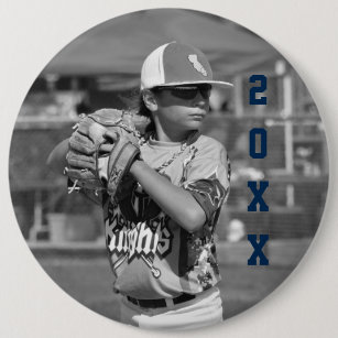 Custom Sports Photo Button