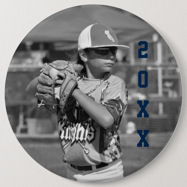 Custom Sports Photo Button