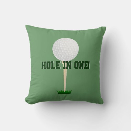 Custom Sports Pillow _ Golf Throw Pillow