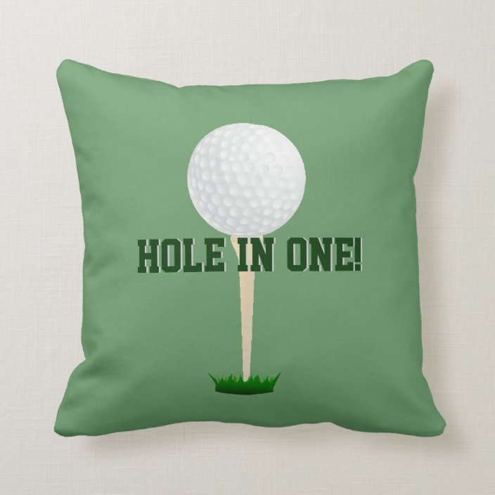 Custom Sports Pillow - Golf Throw Pillow | Zazzle.com