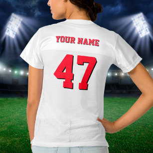 Custom Sports Team Jersey - Front and Back Print 