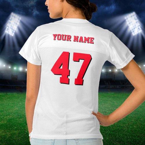 Custom Sports Team Jersey _ Front and Back Print 