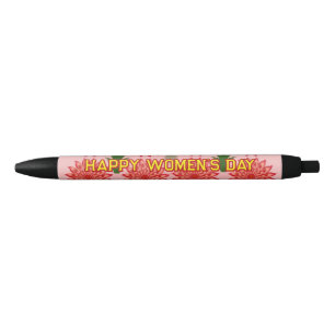 Custom Spring Flower Women's Day Pattern Pen
