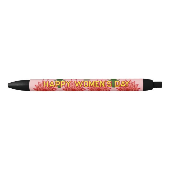 Custom Spring Flower Women's Day Pattern  Pen (Front)