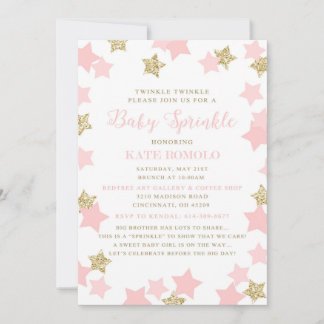 Custom Sprinkle Invitation for Kendal