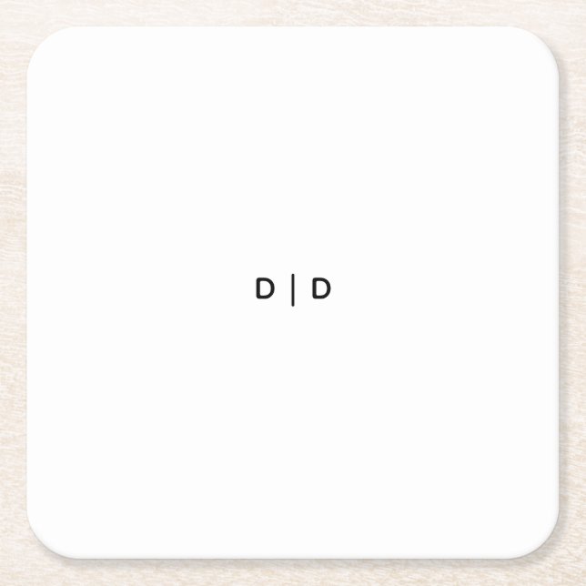 Custom Square Coasters (Front)