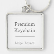 Custom Square Keychain