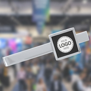 Custom Square or Round Logo Tie Bar