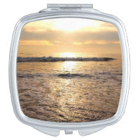 Custom Square Photo Compact Mirror Add Your Image