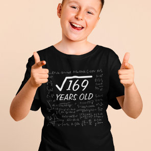Custom Square Root Funny Birthday For Math Lover T-Shirt